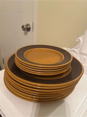 Aurora Ironstone Dinner Plate